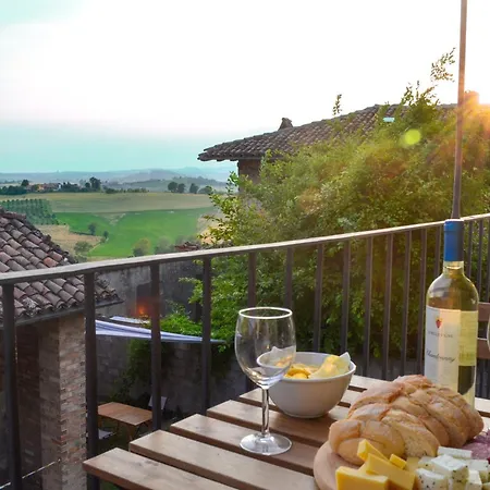 Panoramic Monferrato With Garden & Amazing Views Villa Murisengo